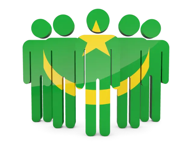 Mauritania flag icon