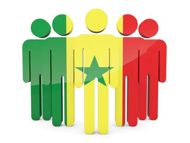 Senegal flag icon