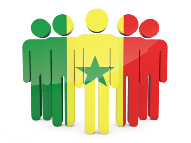 Senegal flag icon